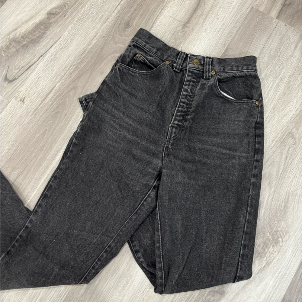 Vintage Charcoal Denim Pants